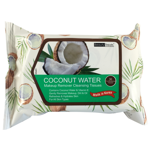 Coconut Water Makeup Wipes - colornoir